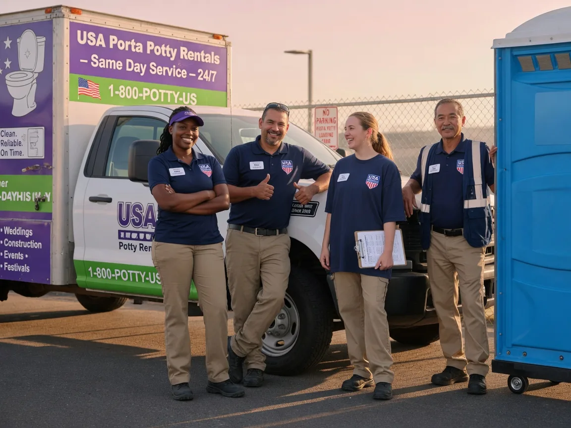 Porta Potty Rental company in Harrisville, WV